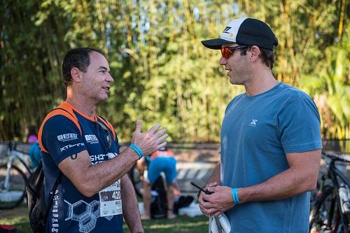 Clayton conversa com Bernardo Fonseca / Foto: Divulgação/ XTERRA Brazil